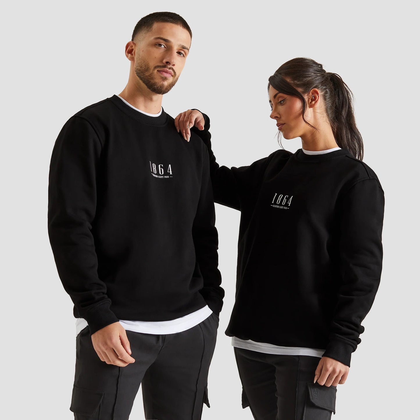 ESF Sweatshirt Tracksuit - Black