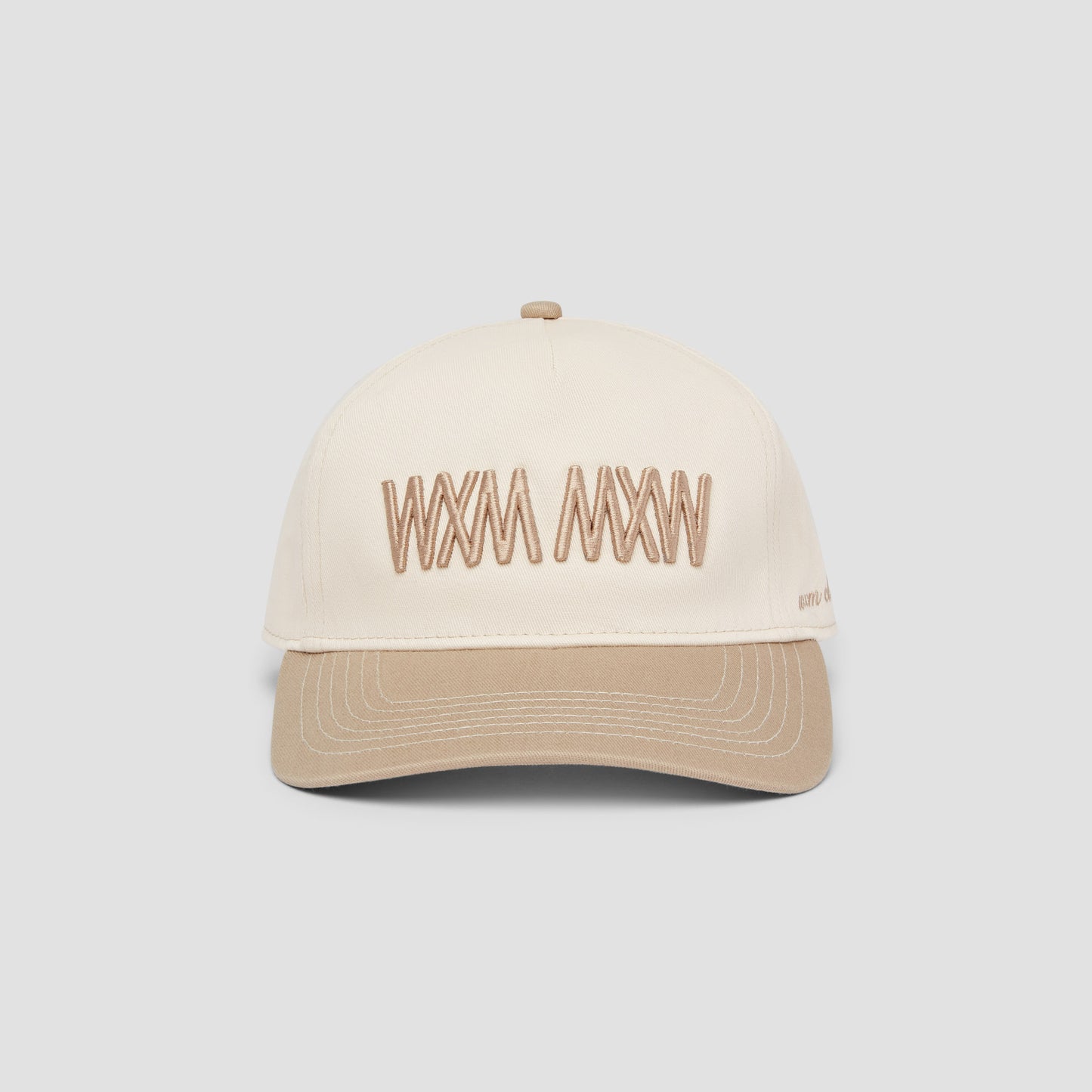 WXM MXW Cap - Cream & Gold