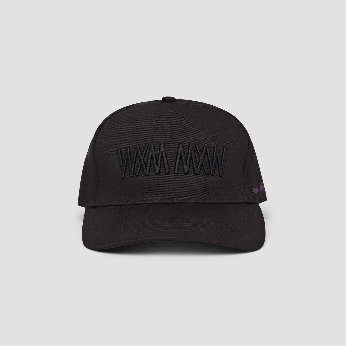 WXM MXW Cap - Black & Purple