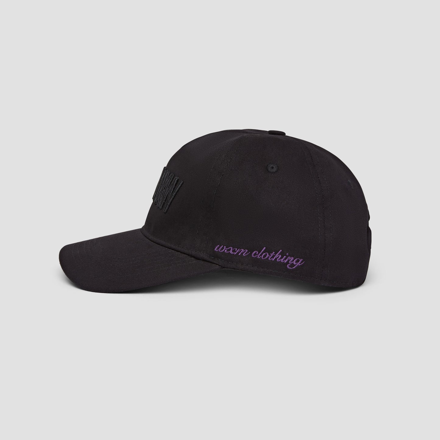 WXM MXW Cap - Black & Purple