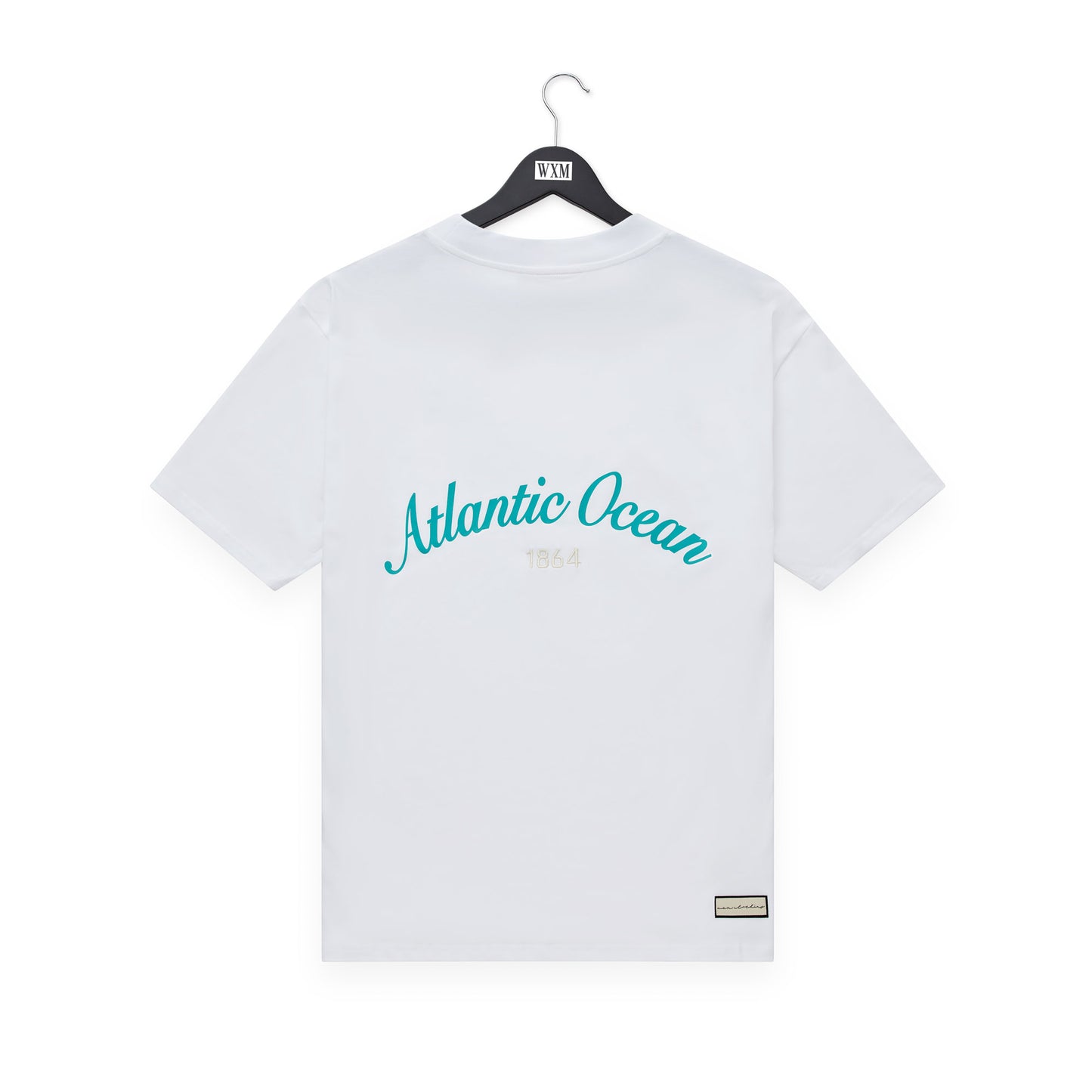 WXM Atlantic Oversize T-Shirt - White & Teal