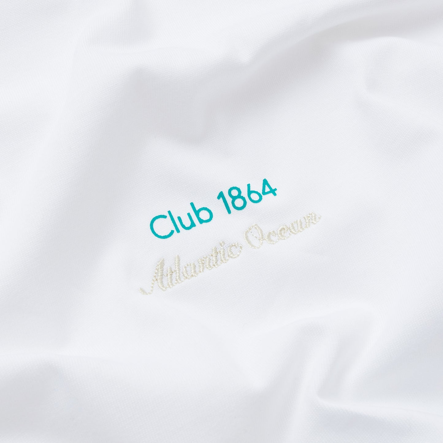 WXM Atlantic Oversize T-Shirt - White & Teal