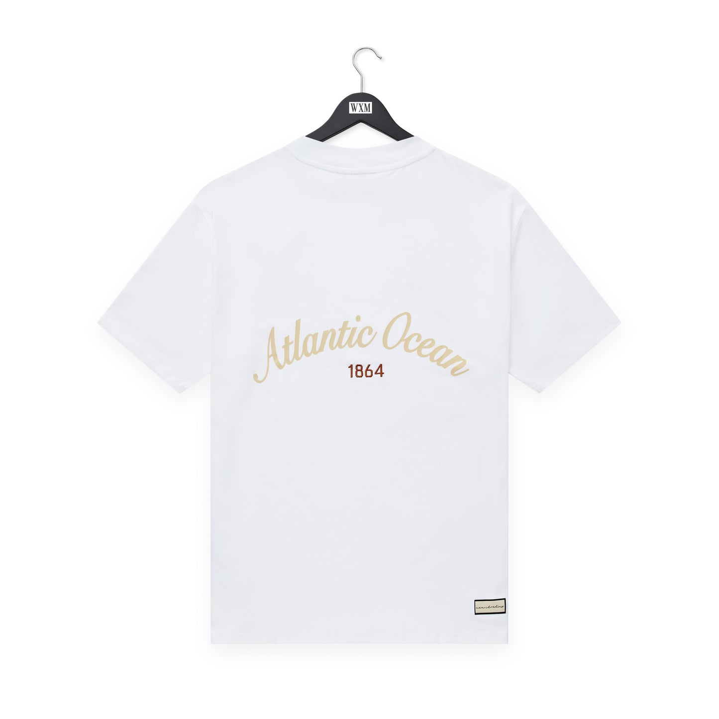 WXM Atlantic Oversize T-Shirt - White & Gold