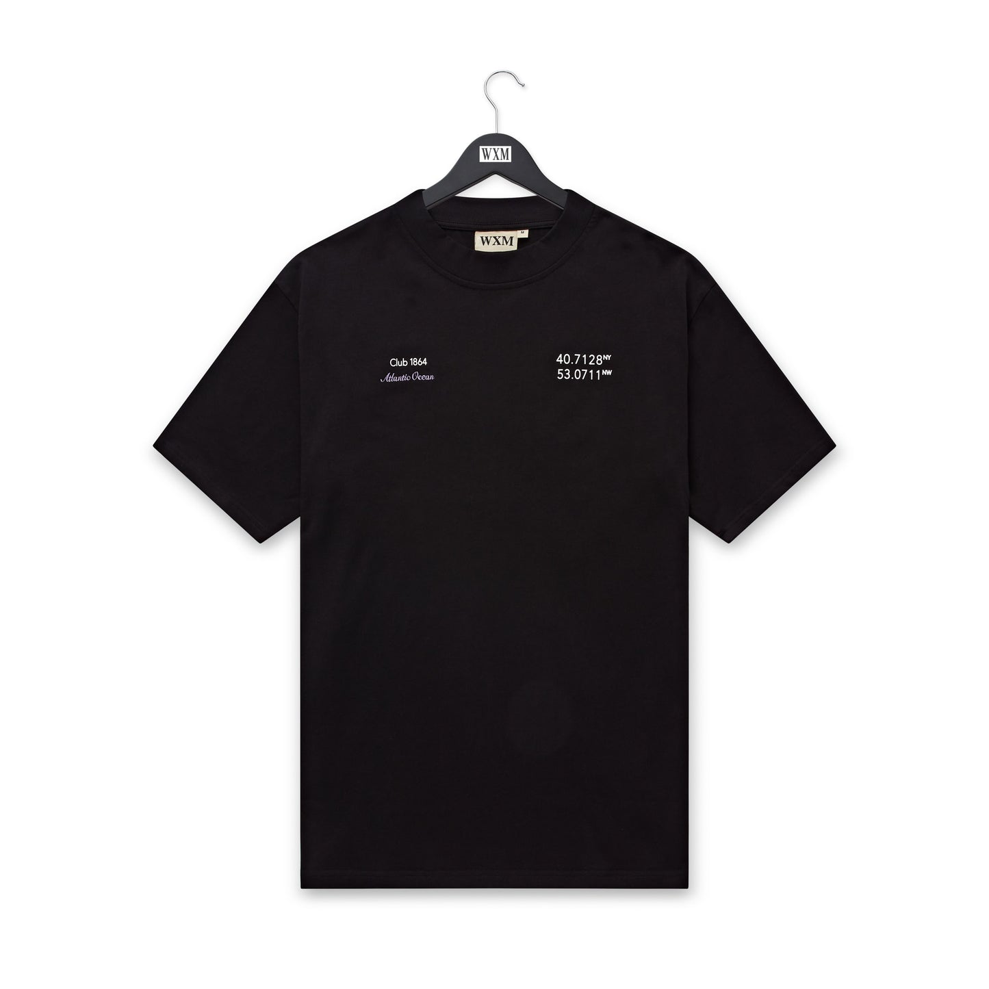 WXM Atlantic Oversize T-Shirt - Black & Purple