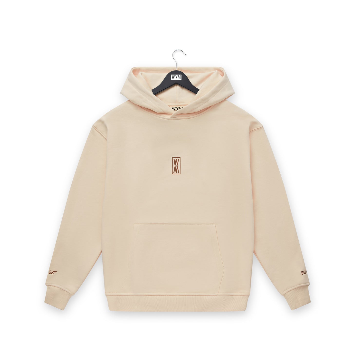 WXM Atlantic Oversize Hoodie - Cream & Gold