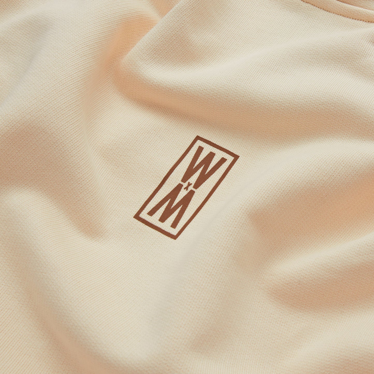WXM Atlantic Oversize Hoodie - Cream & Gold