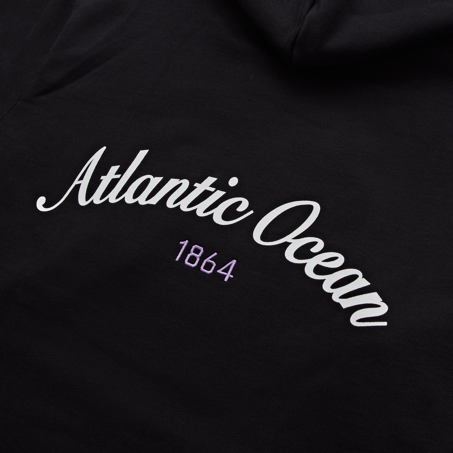 WXM Atlantic Oversize Hoodie - Black & Purple