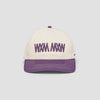 WXM MXW Cap - Cream & Purple