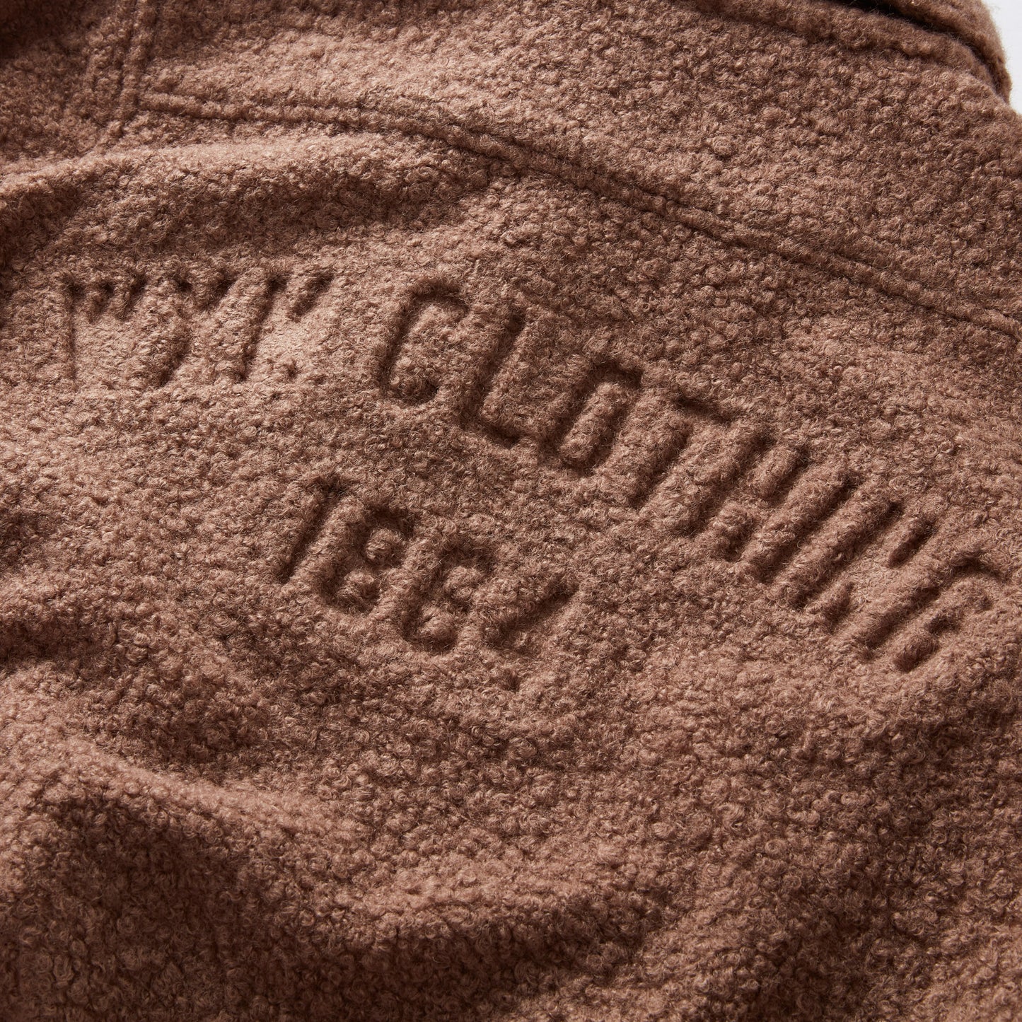 WXM Brown Bouclé Jacket