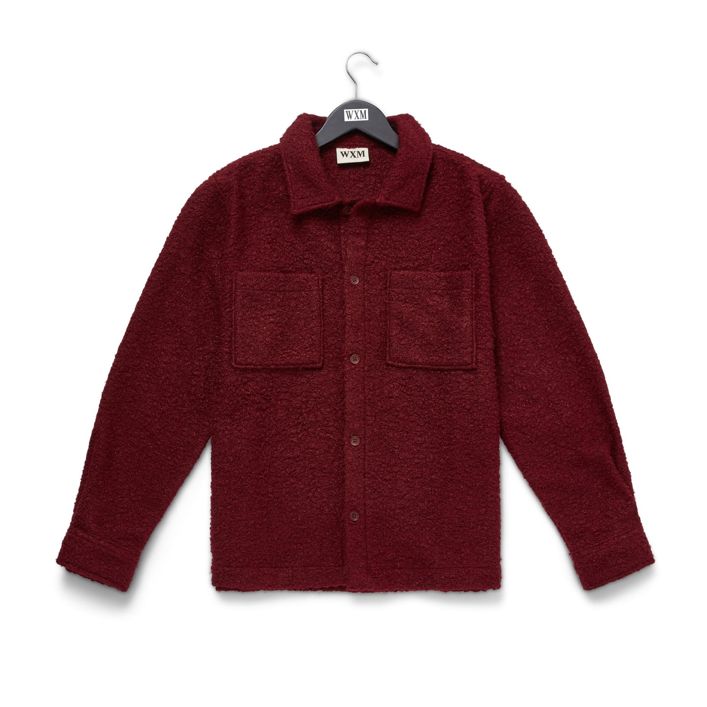 WXM Burgundy Bouclé Jacket