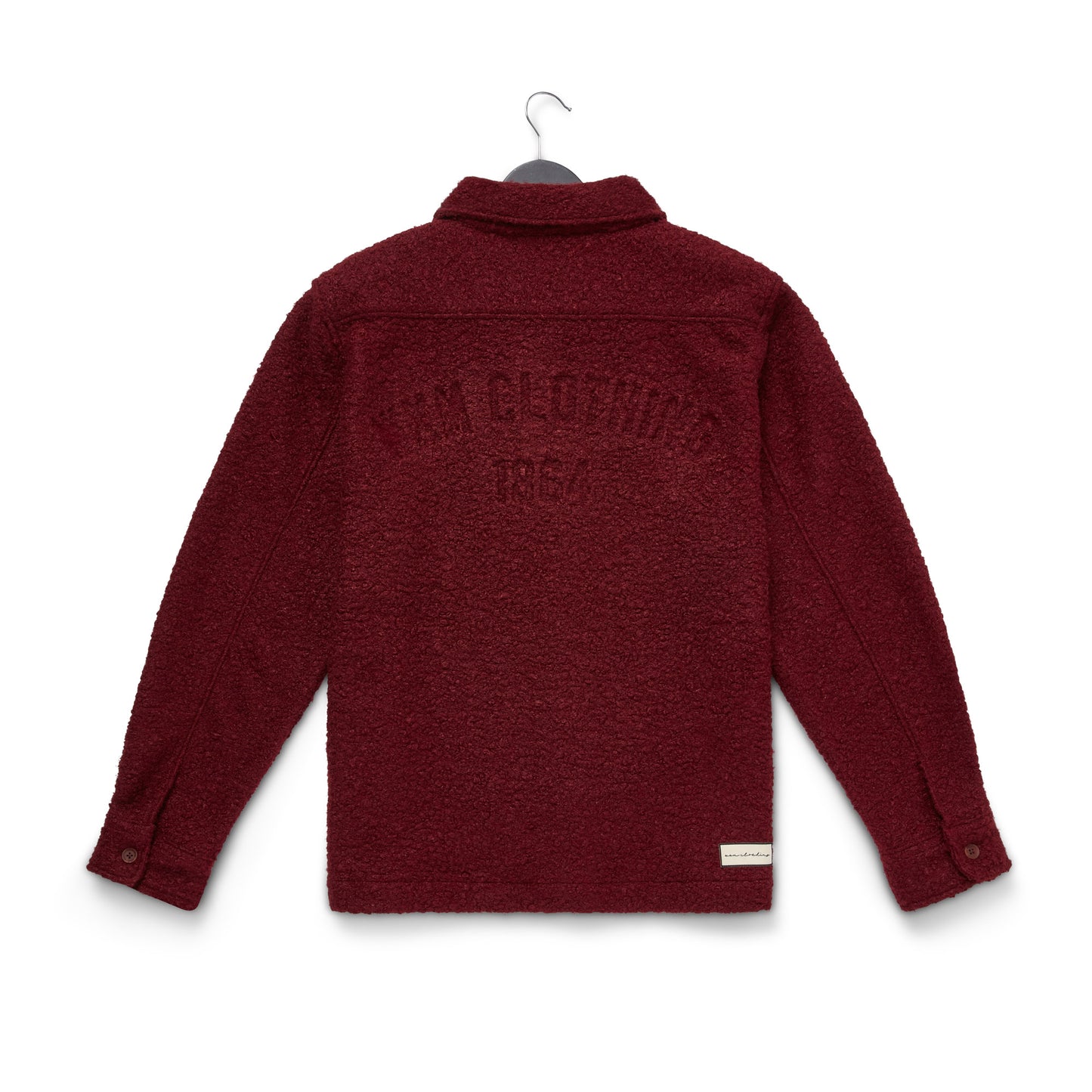 WXM Burgundy Bouclé Jacket