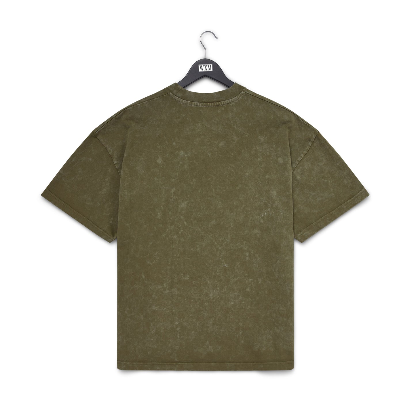 WXM Olive Acid Wash Oversize T-Shirt