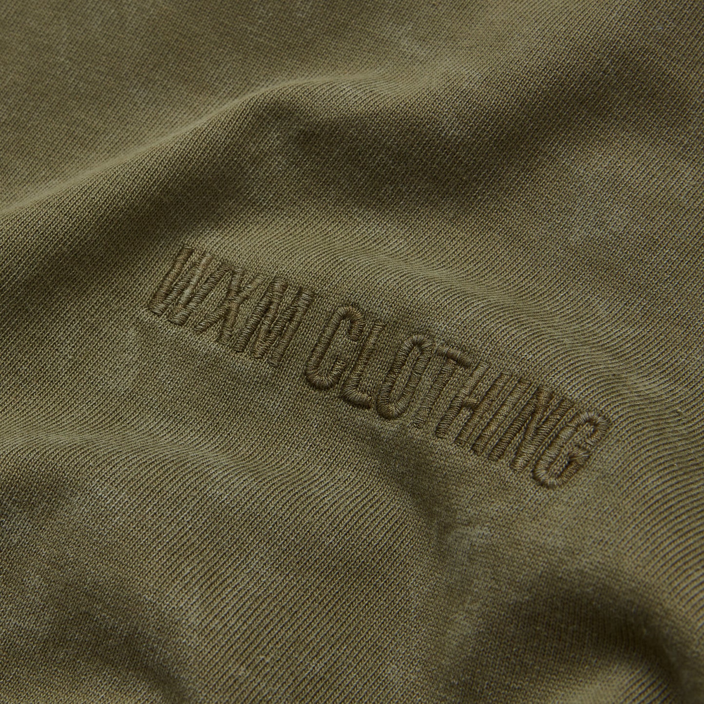 WXM Olive Acid Wash Oversize T-Shirt