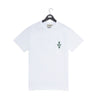 WXM NYC White & Bottle Green Relax Fit T-Shirt