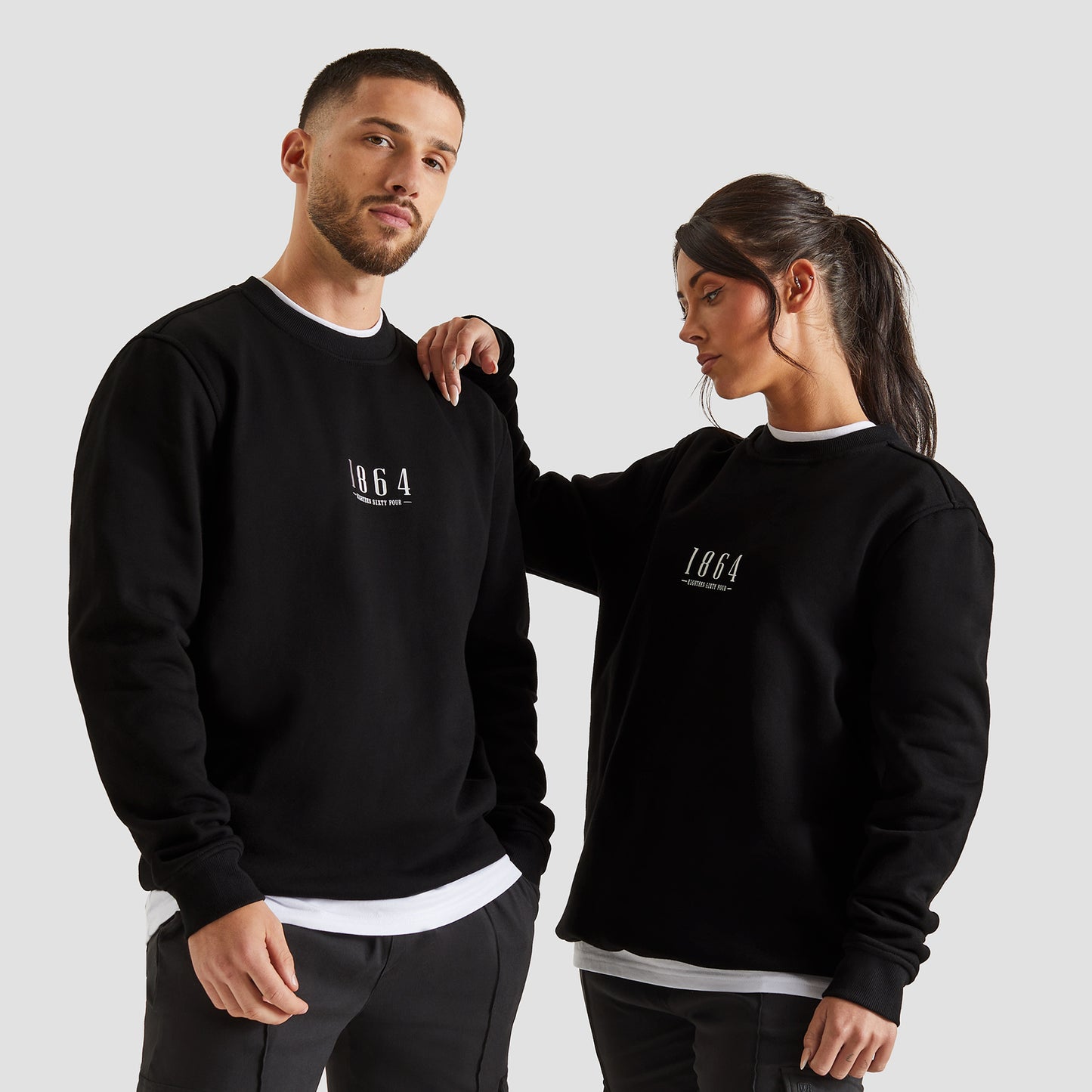 ESF Sweatshirt Tracksuit - Black