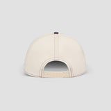 WXM MXW Cap - Cream & Purple