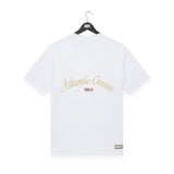 WXM Atlantic Oversize T-Shirt - White & Gold