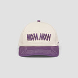 WXM MXW Cap - Cream & Purple