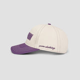 WXM MXW Cap - Cream & Purple