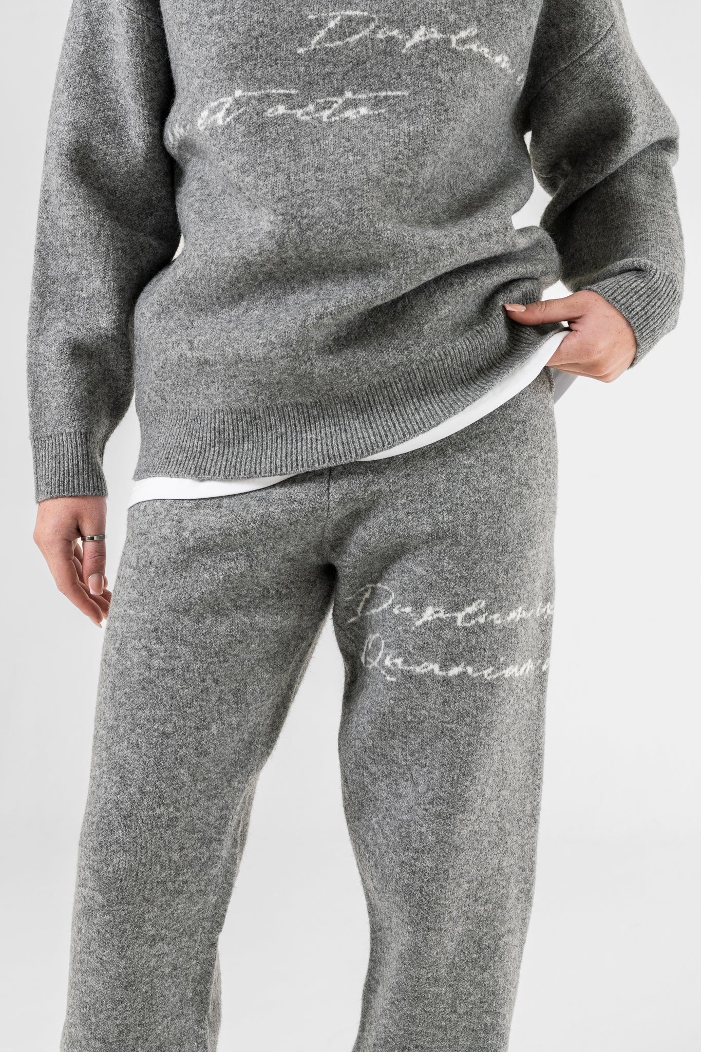 WXM Knit Bottoms - Grey