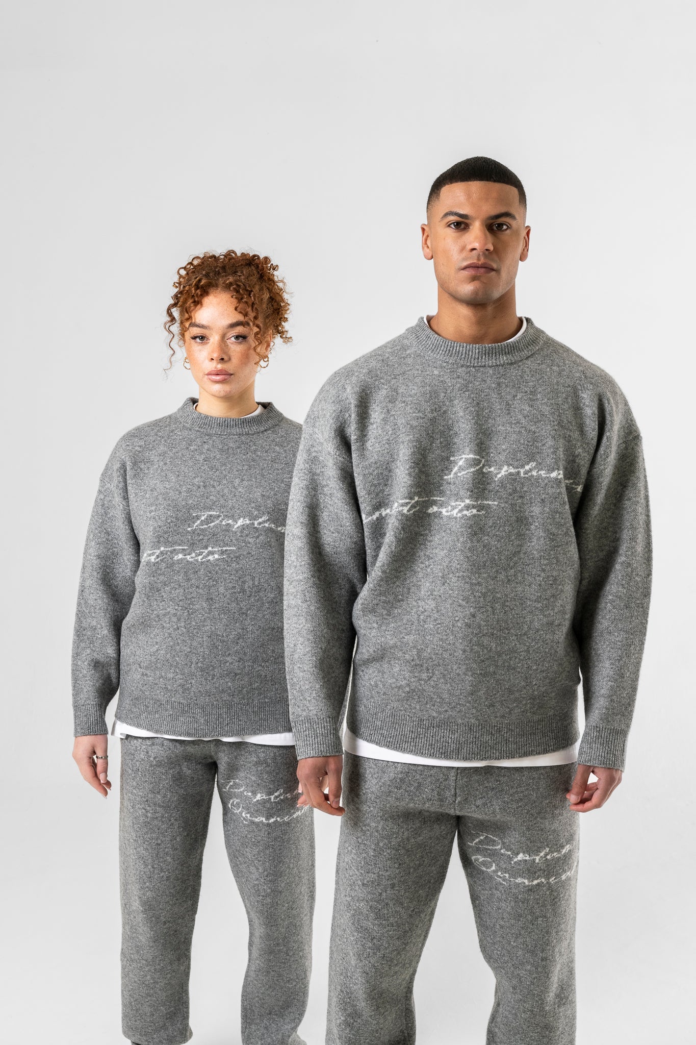 WXM Knit Jumper - Grey