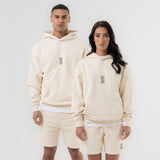 WXM Ivory Oversize Hoodie & Shorts Set