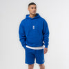 WXM Trypan Blue Oversize Hoodie & Shorts Set