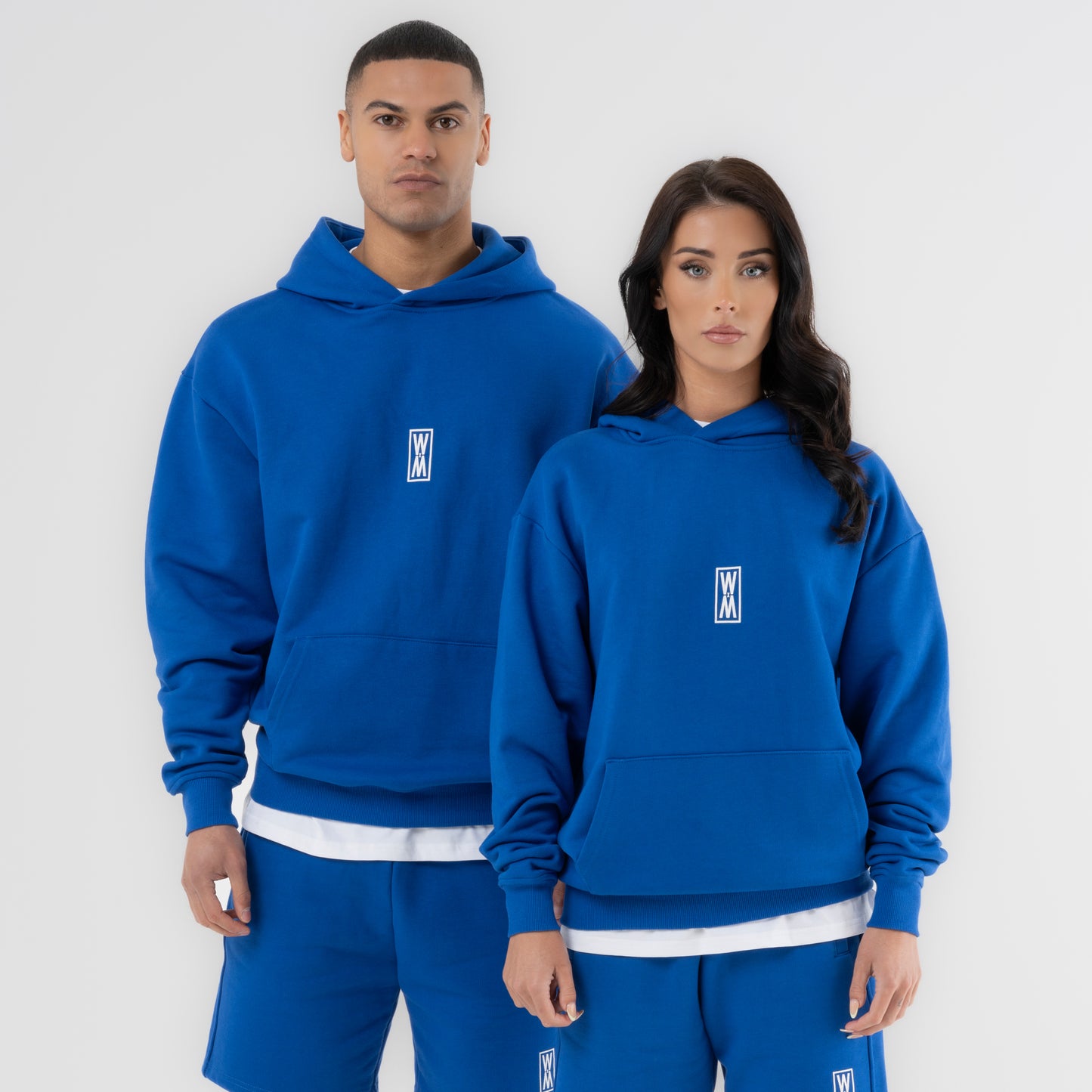 WXM Trypan Blue Oversize Hoodie