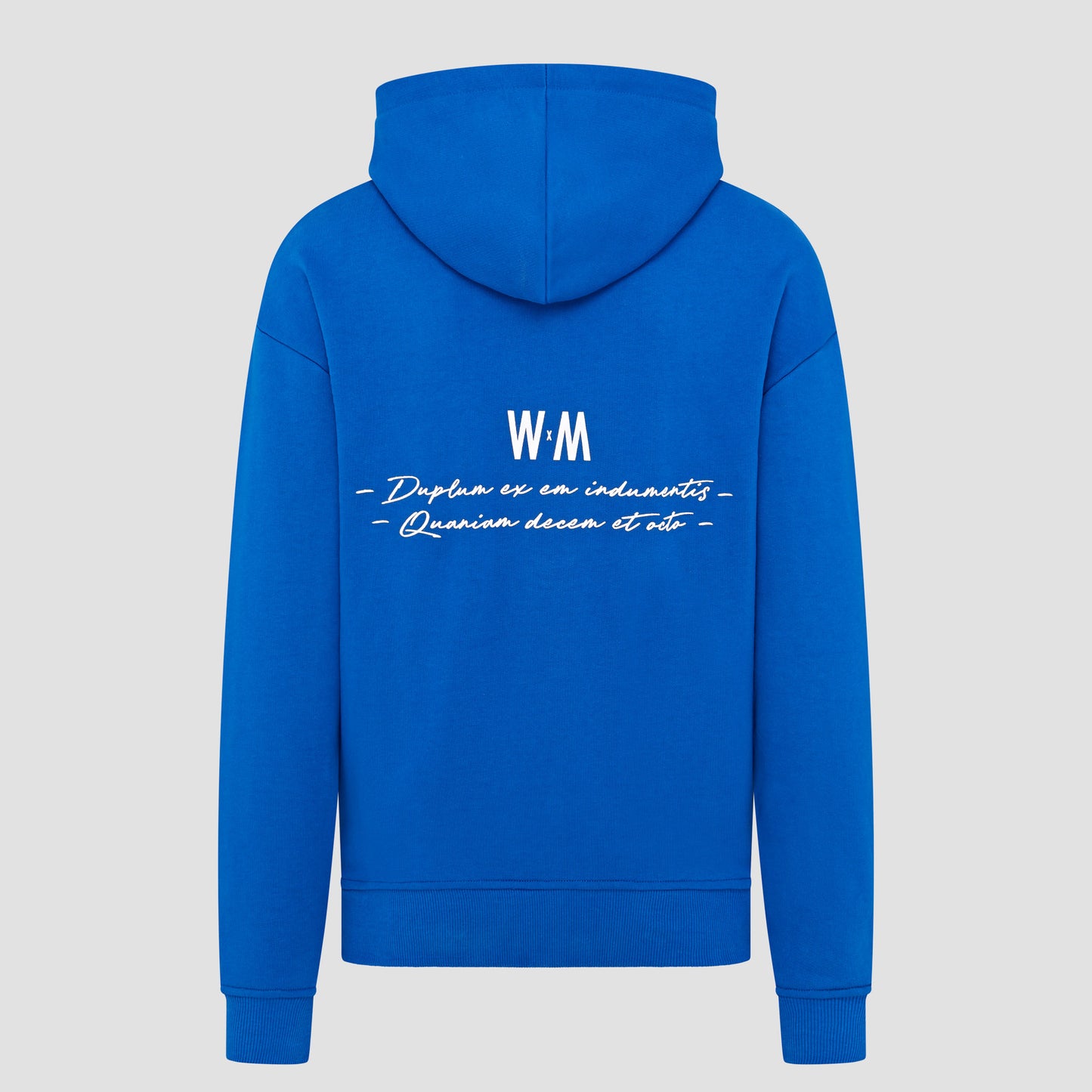 WXM Trypan Blue Oversize Hoodie