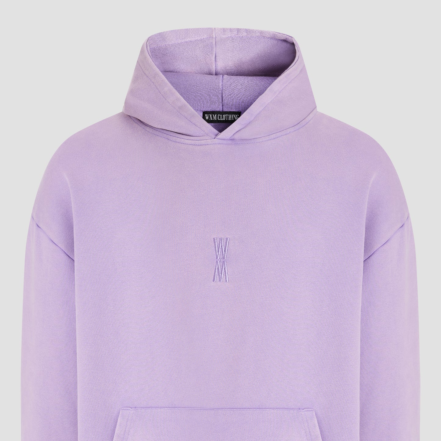 WXM Oversized Hoodie - Washed Purple