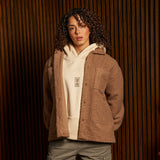 WXM Brown Bouclé Jacket