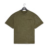 WXM Olive Acid Wash Oversize T-Shirt