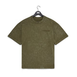 WXM Olive Acid Wash Oversize T-Shirt