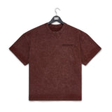 WXM Coffee Acid Wash Oversize T-Shirt