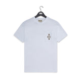 WXM NYC White & Slate Grey Relax Fit T-Shirt