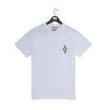 WXM NYC White & Bottle Green Relax Fit T-Shirt