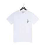 WXM NYC White & Bottle Green Relax Fit T-Shirt
