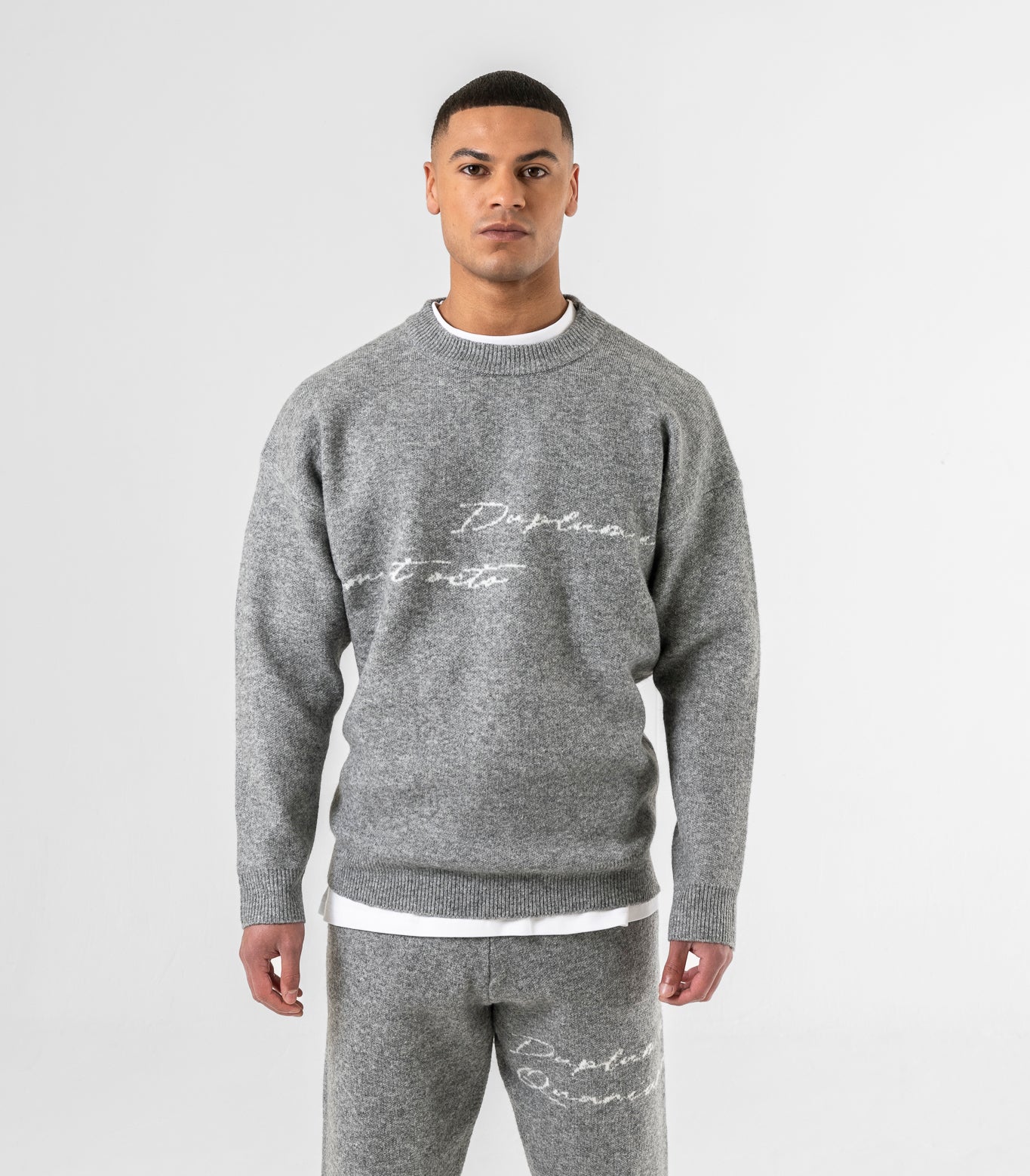 WXM Knit Jumper - Grey